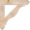 Ekena Millwork Funston Arts and Crafts Smooth Bracket w/ Offset Brace, Douglas Fir, 7 1/2"W x 38"D x 38"H BKT0806X38X38FST03SDF - alternate 2